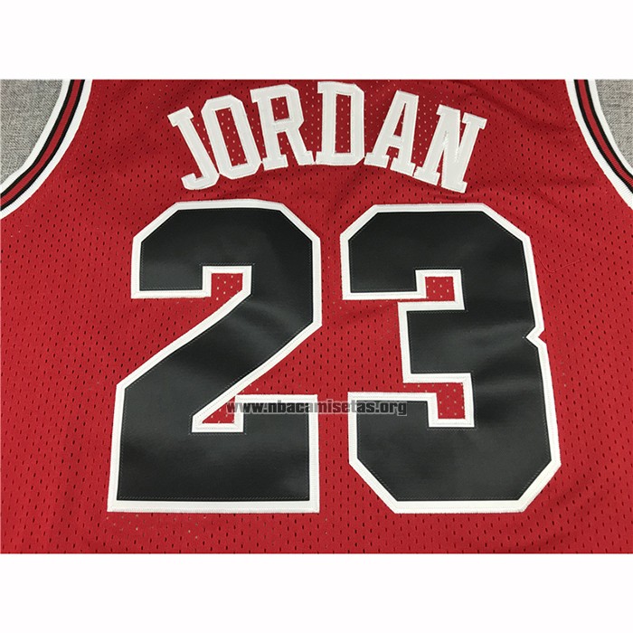 Camiseta Chicago Bulls Michael Jordan NO 23 Mitchell & Ness 1984-1985 Rojo